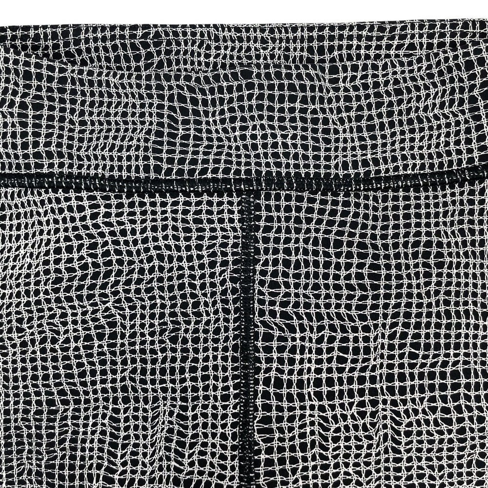 LULULEMON Wild And Free Tight Sz 6 Fall Net White Black - Picture 7 of 10